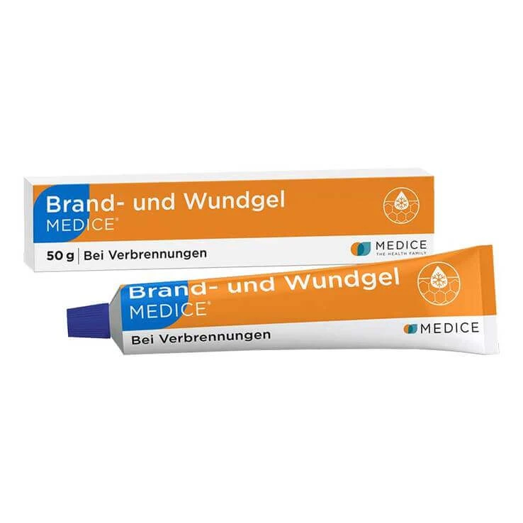Brand- und Wundgel Medice bei Verbrennungen, 25 g Gel