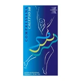 Compressana Calypso 140 den, șosete până la genunchi, negre, mărimea 3, 2 buc. n.v.