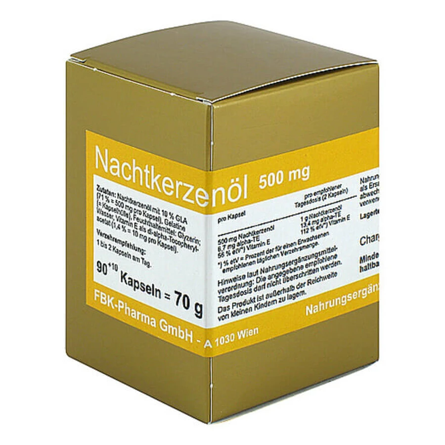 FBK Olio di enotera 500 mg in capsule, 90 capsule