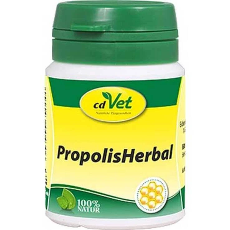 Propolis Herbal Pulver vet. (für Tiere), 20 g Pulver