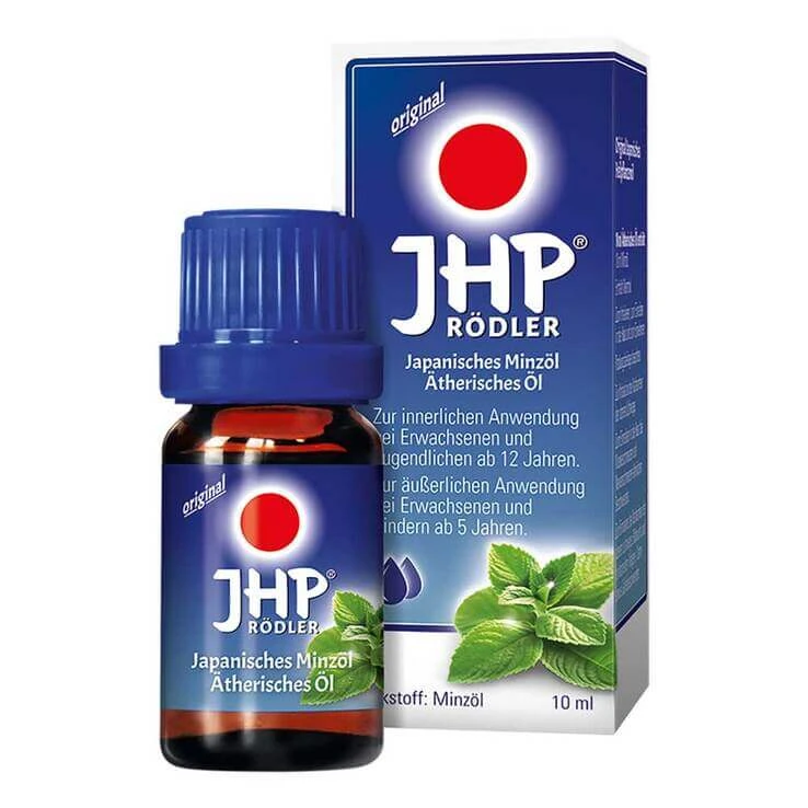 JHP® Rödler Japanisches Minzöl, Ätherisches Öl, 10 ml Ätherisches Öl
