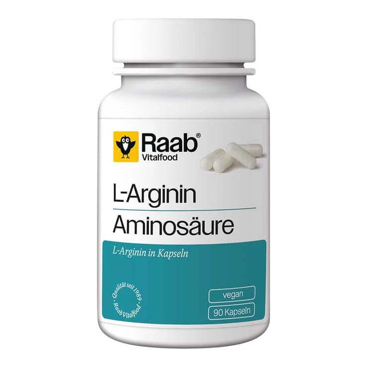 Raab Vitalfood L-Arginin Kapseln, 90 St Kapseln