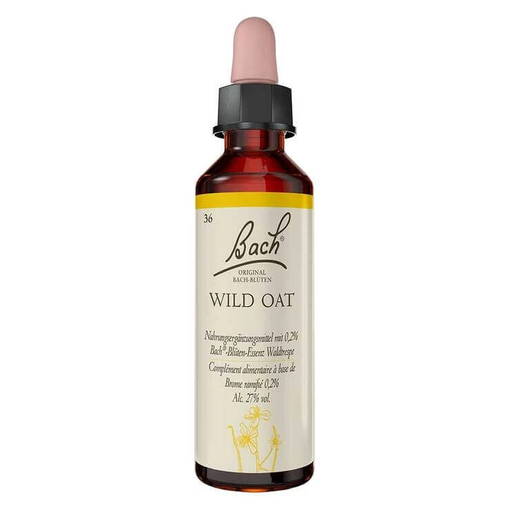 Bachblüten Nr. 36 Wild Oat Tropfen, 20 ml Tropfen