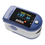 Oxímetro de pulso Pulox PO-200, azul, 1 unidad, tal y como está