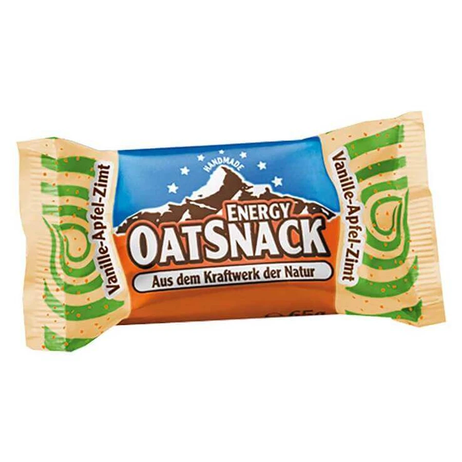 Oatsnack Energy Vanilla Apple Cinnamon, 65 g (net weight)