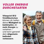 vitasprint B12: ampollas de bebida con vitamina B12 para tener más energía, 34 ampollas de bebida