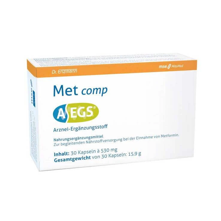 Aegs Met comp Kapseln, 30 St Kapseln