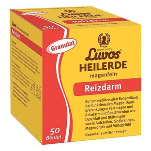 Luvos® – drobnoziarniste granulki glinki leczniczej, 50 granulek