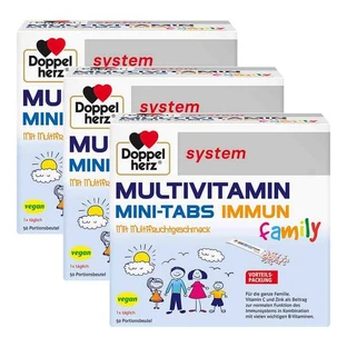 Doppelherz Multivitamin Mini-Tabs family system, 3x20 pastile