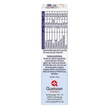 Doppelherz Multivitamin Mini-Tabs family system, 3x20 pastile