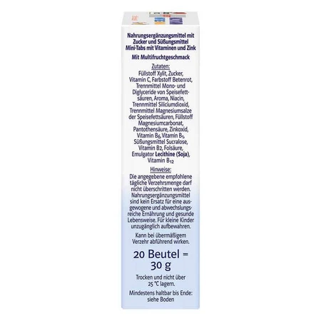 Doppelherz Multivitamin Mini-Tabs family system, 3x20 pastile
