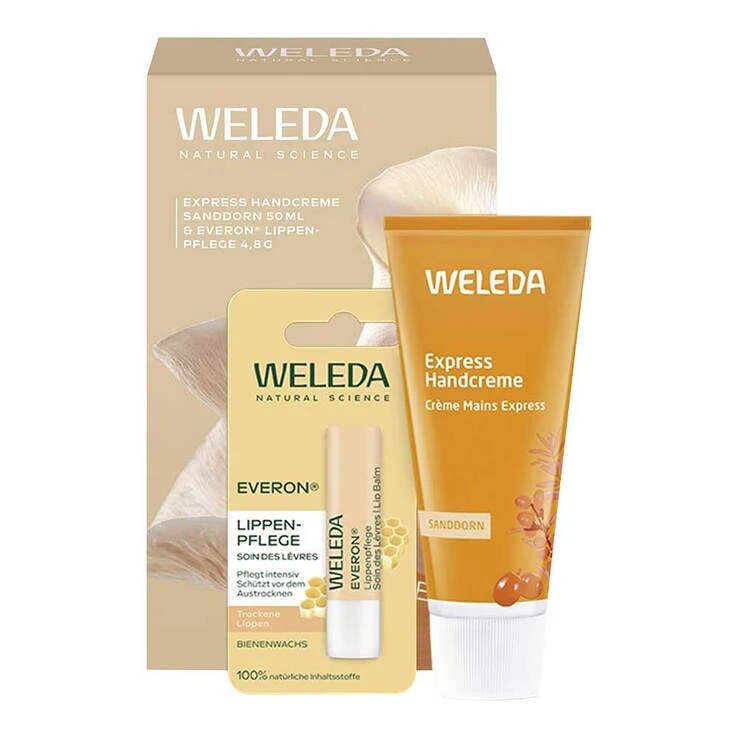 Weleda Geschenkset Express Handcreme & Everon, 1 St n.v