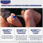Hansaplast Second Skin, apósito protector en spray, 2 frascos de 40 ml