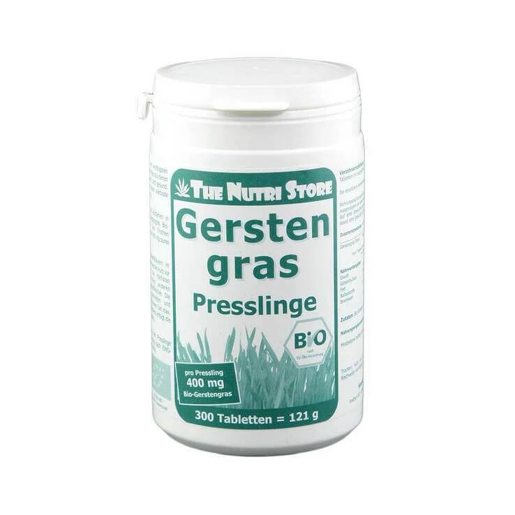 Gerstengras 400 mg Bio Presslinge, 300 St Tabletten