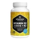 Vitamine D3 K2 2000 IE / 100 µg, extra krachtige tabletten, 240 tabletten