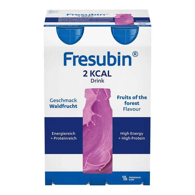 Fresubin 2 kcal Drink Waldfrucht Trinkflasche, 24X200 ml Lösung zum Einnehmen