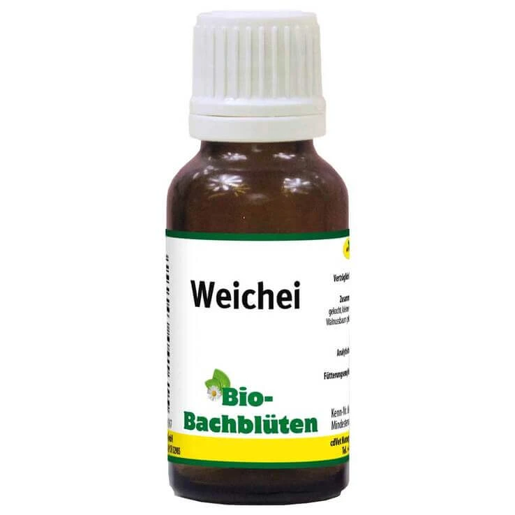 Bachblüte Weichei vet. (für Tiere), 20 ml Flüssigkeit