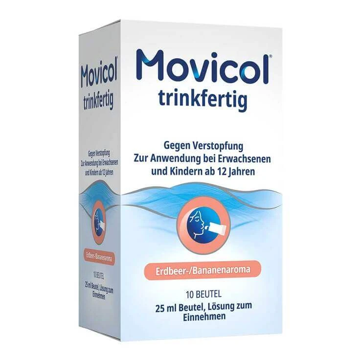 Movicol® trinkfertig 25 ml Beutel Lösung zum Einnehmen, 10 St Lösung zum Einnehmen
