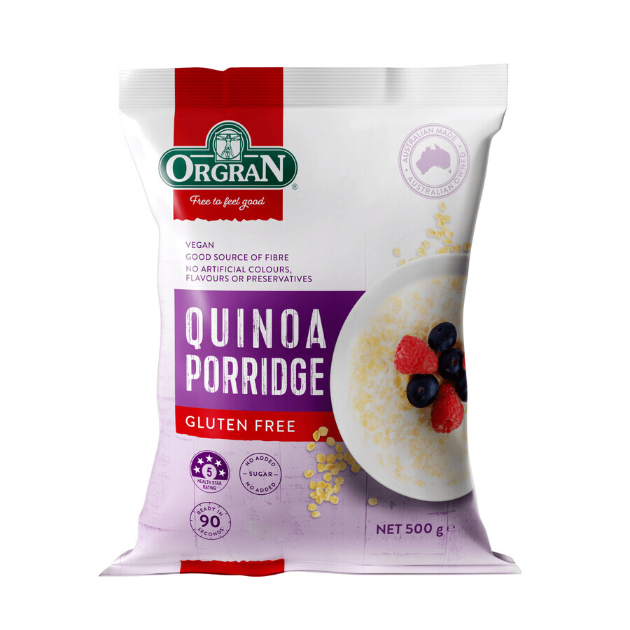 Quinoa-Brei, 500gr, Orgran