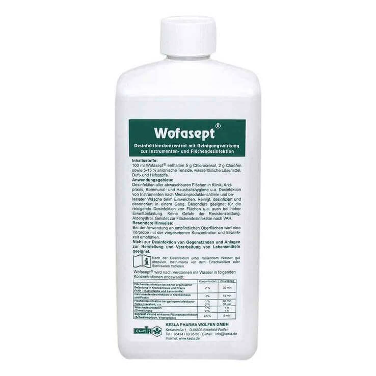 Wofasept Instrumenten- und Flächendesinfektion, 1 l Konzentrat