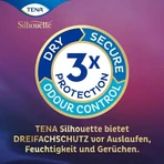TENA® Silhouette NOIR Mini – tampoane pentru incontinență, 6X18 buc.