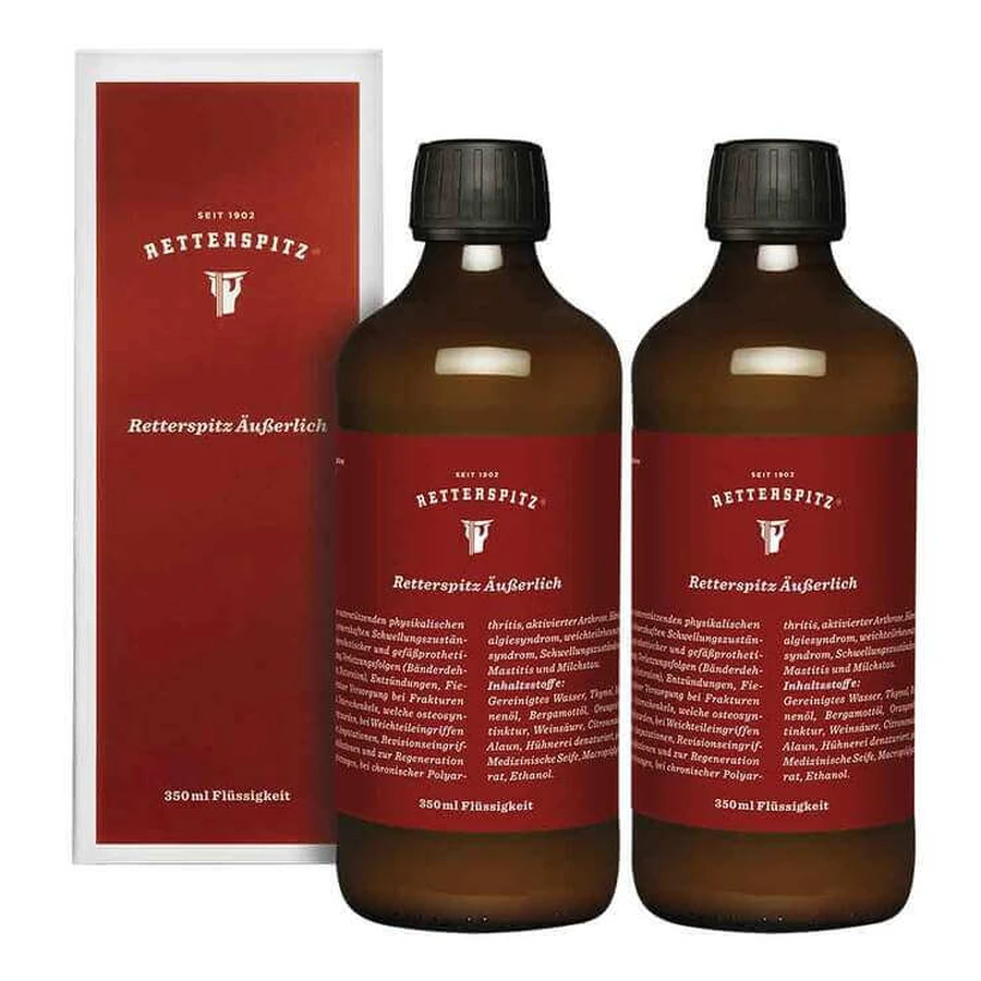 Retterspitz pentru uz extern, 2 x 350 ml lichid