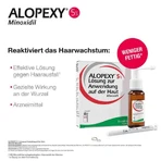 Alopexy 5% soluție, 3 x 60 ml soluție