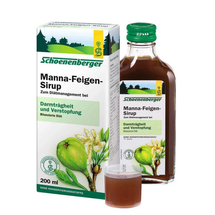 Manna-Feigen-Sirup Schoenenberger, 200 ml Sirup