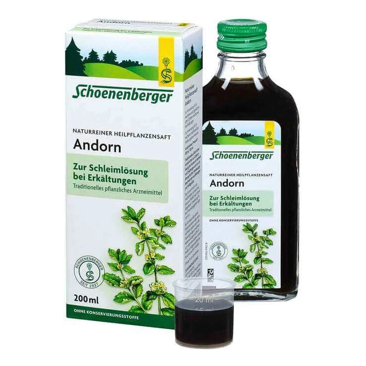 Andorn Saft Schoenenberger, 200 ml Saft
