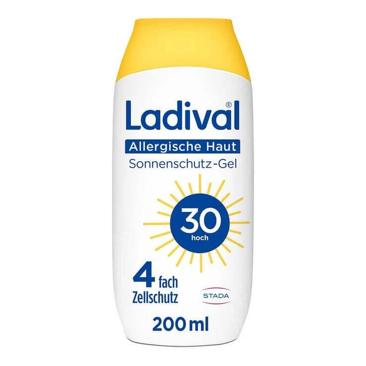 Ladival allergische Haut Sonnenschutz-Gel LSF 30 , 2x200 ml Gel