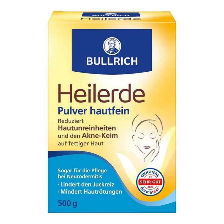 Bullrich Heilerde Pulver hautfein, 500 g Pulver