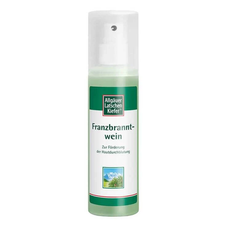 Allgäuer Latschenkiefer Franzbranntwein Pumpzerstäuber, 125 ml Lösung