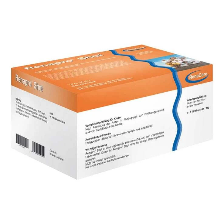 Renapro SHOT Pfirsich flüssig, 30X60 ml Flüssigkeit