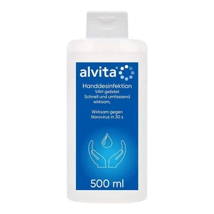 Igienizzante mani Alvita, flaconi da 500 ml