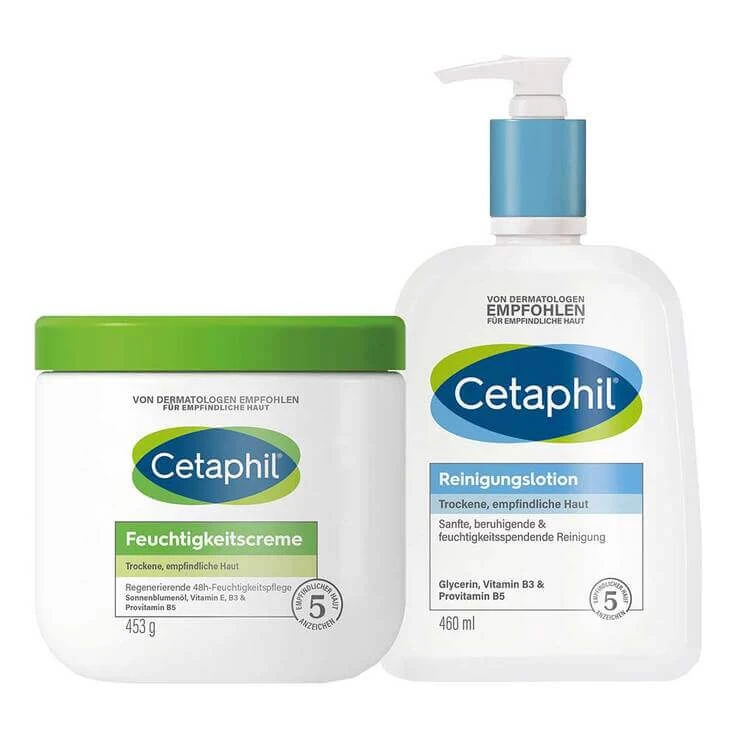 Cetaphil Set Creme+Reinigung, 1 P Kombipackung