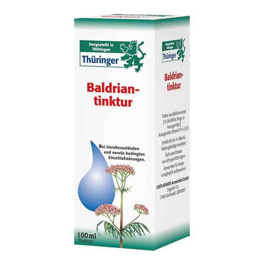 Tinctură de valeriană din Turingia, 50 ml tinctură