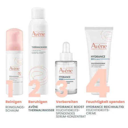 Crema hidratante rica Hydrance de Avene, 2 x 40 ml