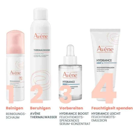 Avene Hydrance, emulsie hidratantă ușoară, 2 x 40 ml emulsie