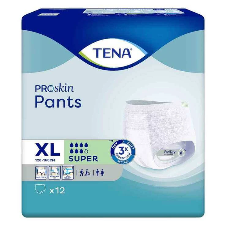 TENA Pants Super XL Einweghosen bei Inkontinenz, 12 St n.v