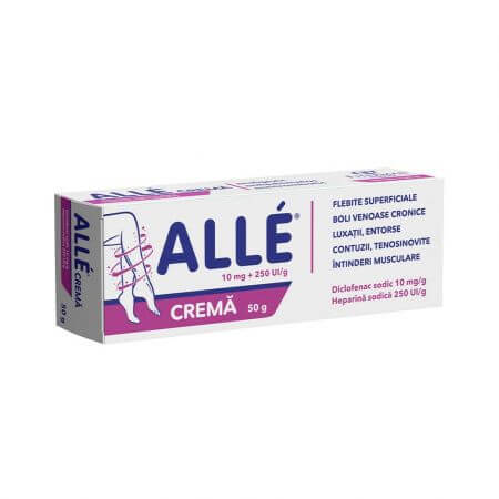 Alle crema, 10 mg + 250 UI/g, 50 g, Fiterman