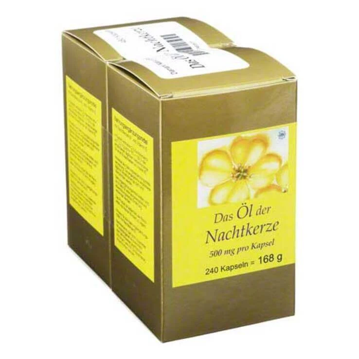 Nachtkerze Öl Kapseln 500 mg, 40 St Kapseln