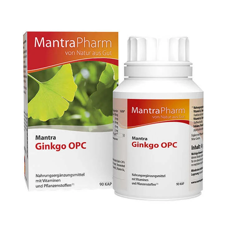 Mantra Ginkgo OPC Kapseln, 90 St Kapseln