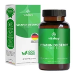 Vitamina D3 Depot 5000 UI - Compresse di colecalciferolo, 300 compresse