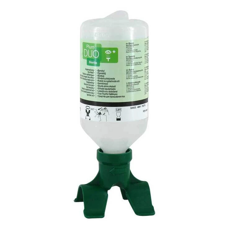 Plum Nacl Augenspüllösung Duo, 500 ml Augenbad
