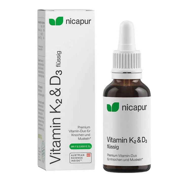 Vitamin K2 & D3 flüssig, 22.5 ml Flüssigkeit zum Einnehmen