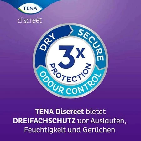 Absorbante TENA discreet Maxi Night pentru incontinență, 12 buc. n.v.