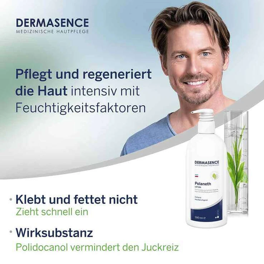 Loțiune Dermasence Polaneth, 2 x 500 ml loțiune