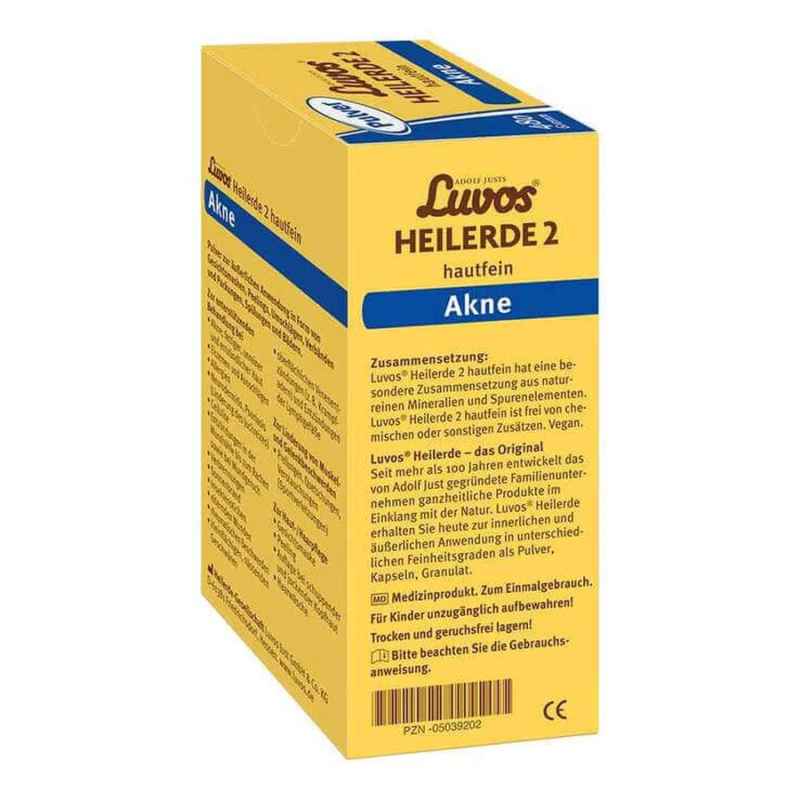 Luvos® Healing Clay 2, extra fijn, 800 g poeder