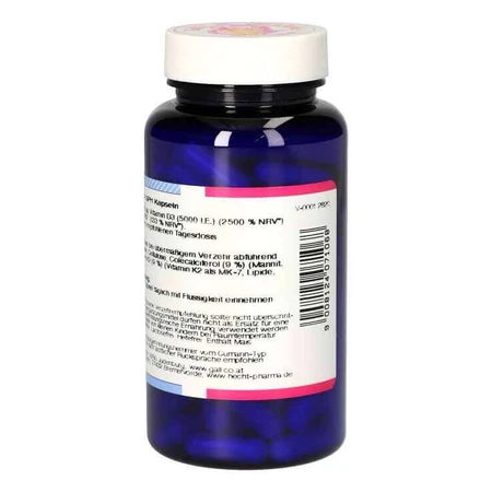 Capsule cu vitamina D3 + K2 GPH, 120 de capsule
