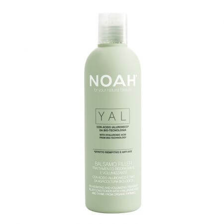 Balsam tratament cu acid hialuronic pentru volum si hidratare - Yal, 250 ml, Noah